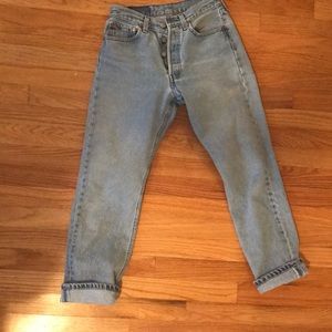 501 Levi’s high waisted